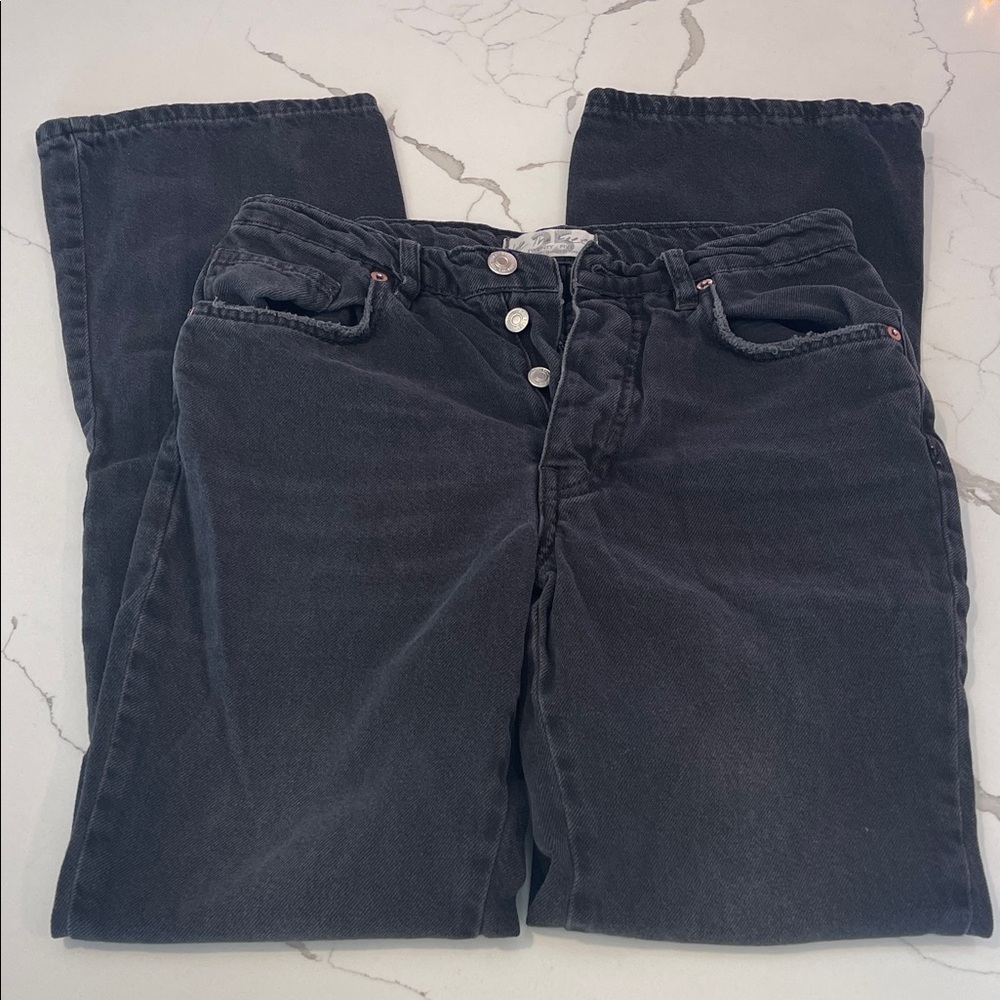 We The Free people snap flare button fly jeans size 25